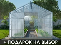 Теплица «ДВУСКАТНАЯ» КРАБ-СИСТЕМА, 3м
